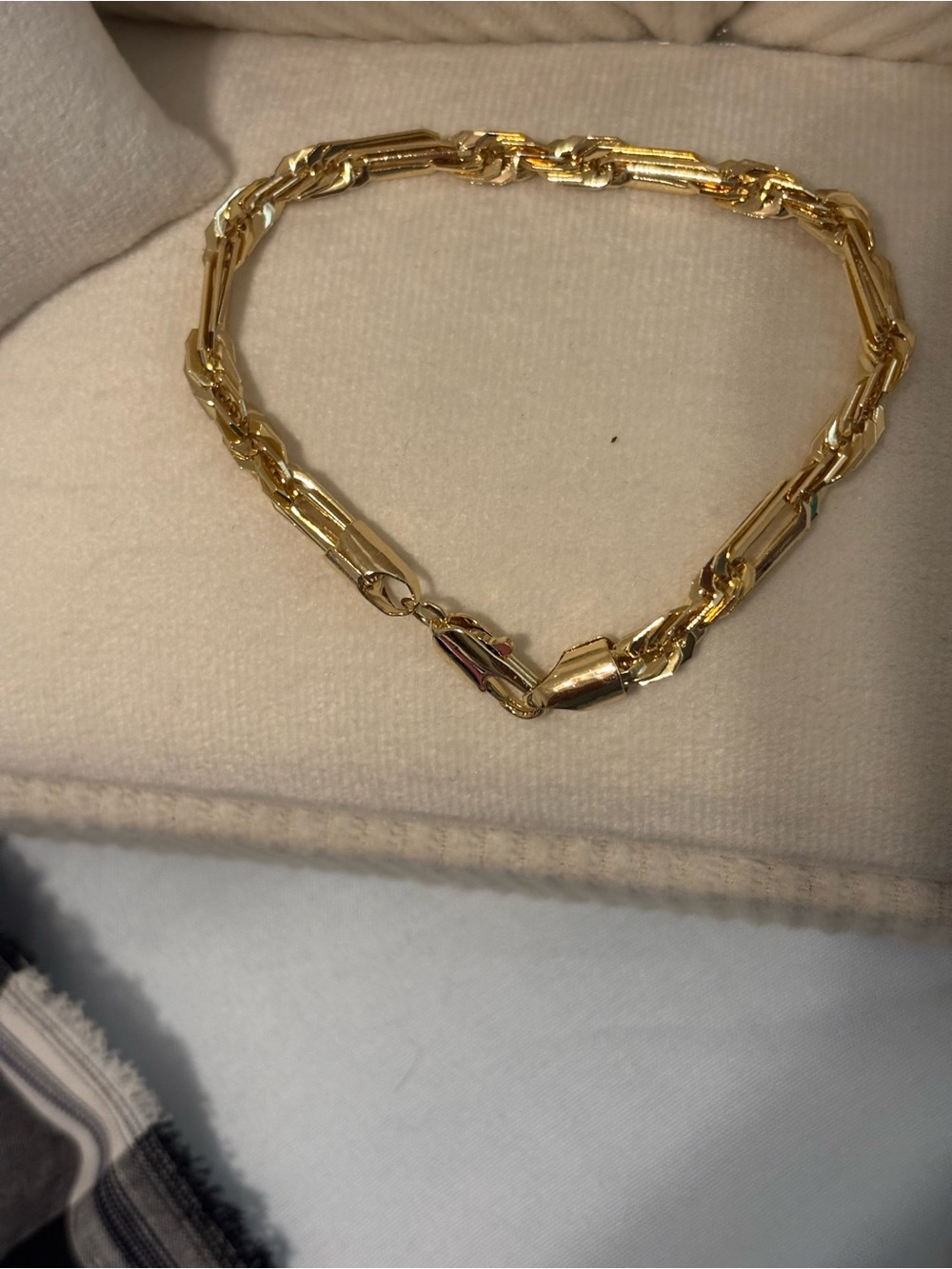 Gold Chain Link Bracelet- Women's Jewelry